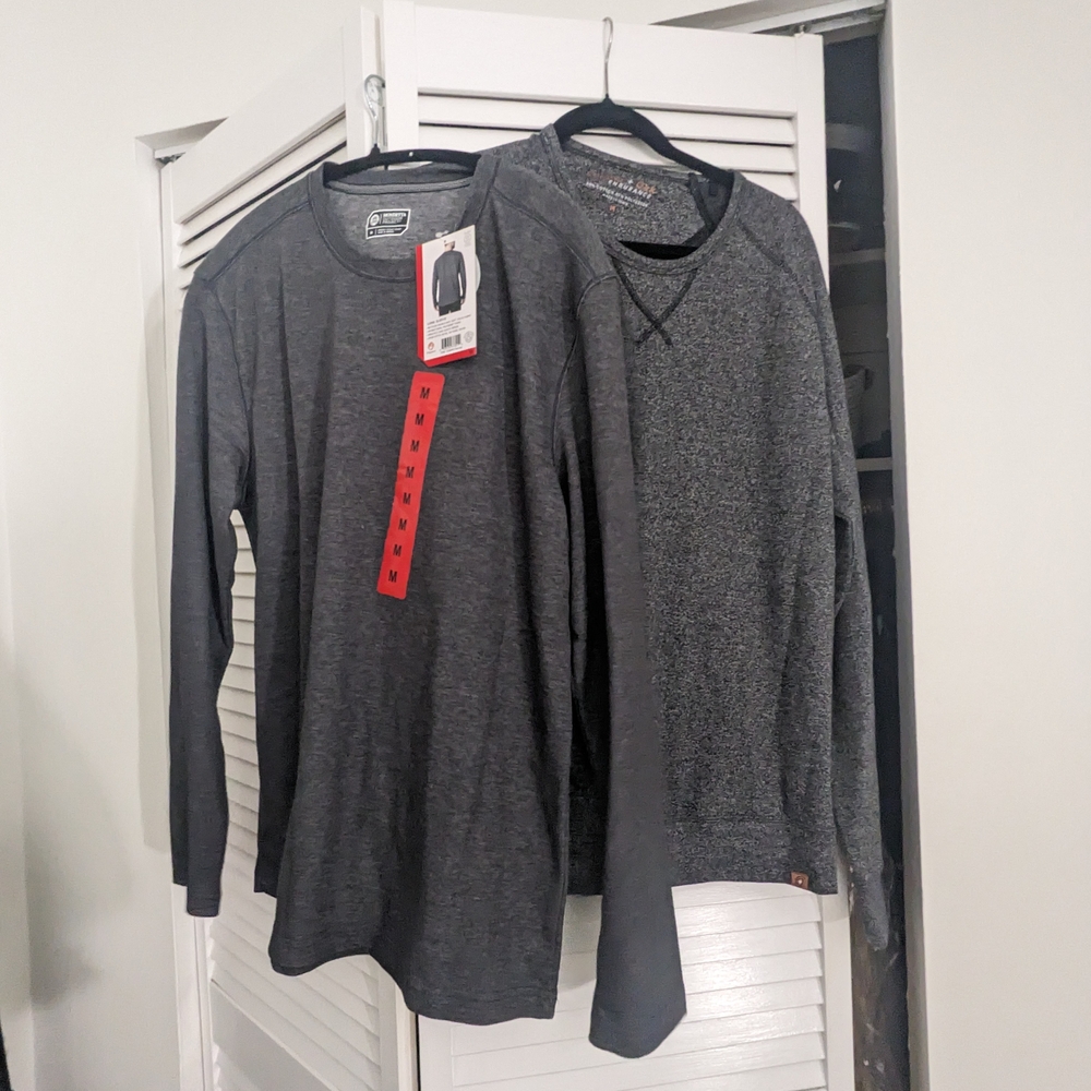 Gray Long Sleeve Shirts